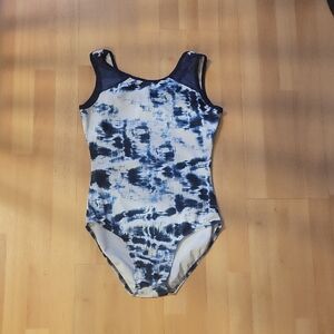 Destira Blue Tie Dye Leotard